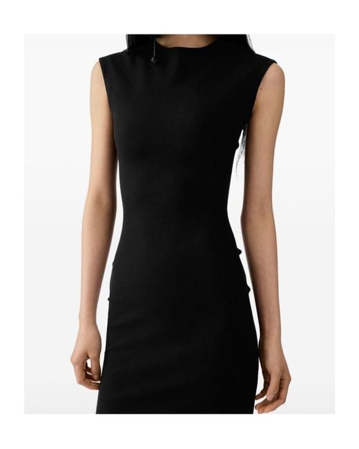 Jacquemus Black The Alba Midi Dress
