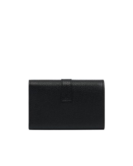 Tom Ford Black Logo Strap Wallet