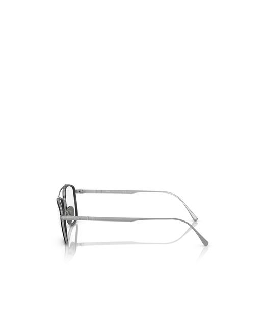 Persol White Square-Frame Glasses for men