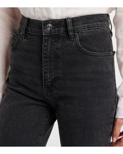 FRAME Black Five Pocket Jeans