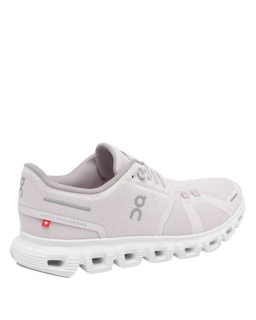 On Shoes White Cloud 6 Low Top Sneakers