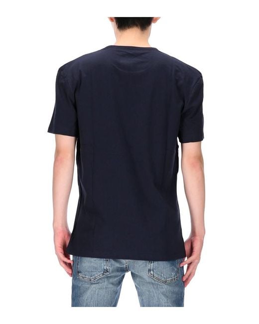 Paul Smith Blue Crew Neck T-Shirt for men