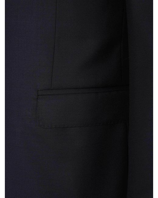 Canali Black Logo Suit for men
