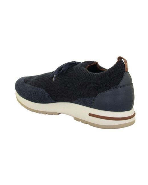 Loro Piana Blue Flexy Walk Sneakers for men