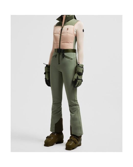 Moncler Green Down-Filled Ski Suit