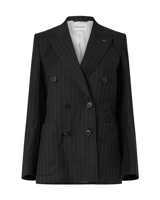Givenchy Black Doublebreasted Blazer