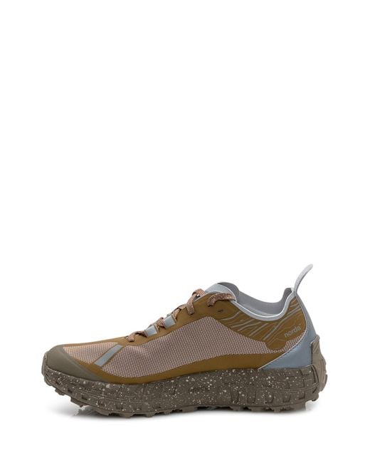 Norda Brown Arnitel Trail Sneakers for men