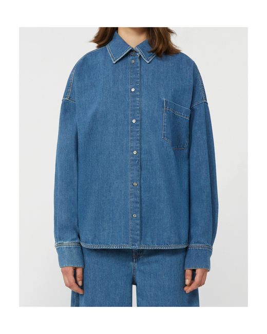 Weekend by Maxmara Blue Denim Shirt