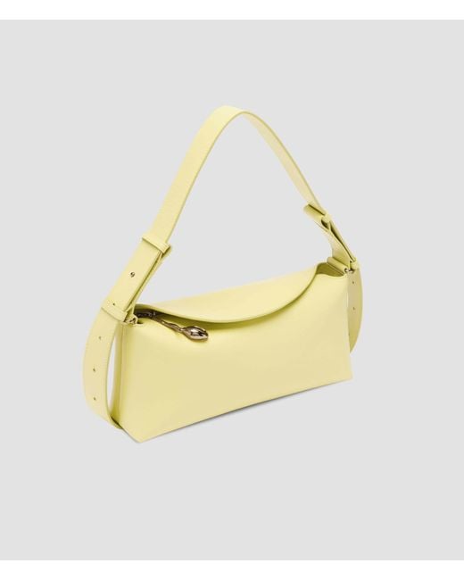 Erdem Metallic East West Bloom Shoulder Bag