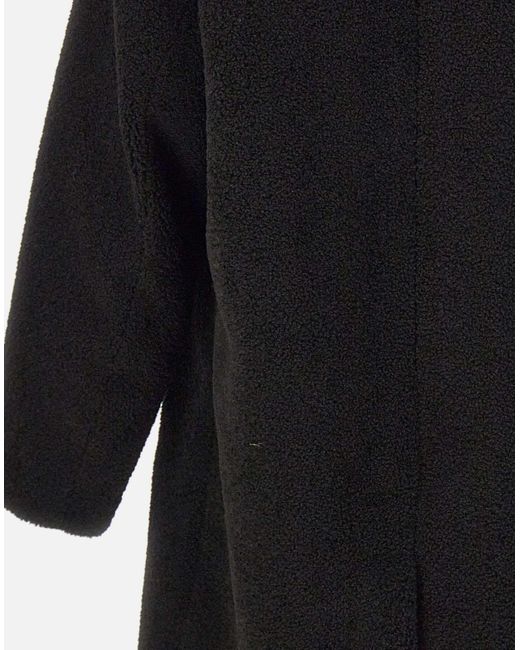 Herno Black Long-Sleeved Button-Up Coat for men