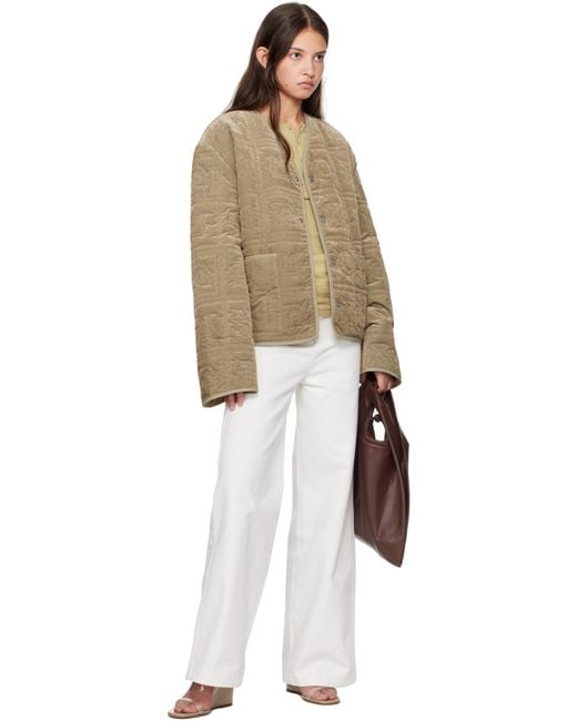 Nanushka Natural Adara Jacket for men