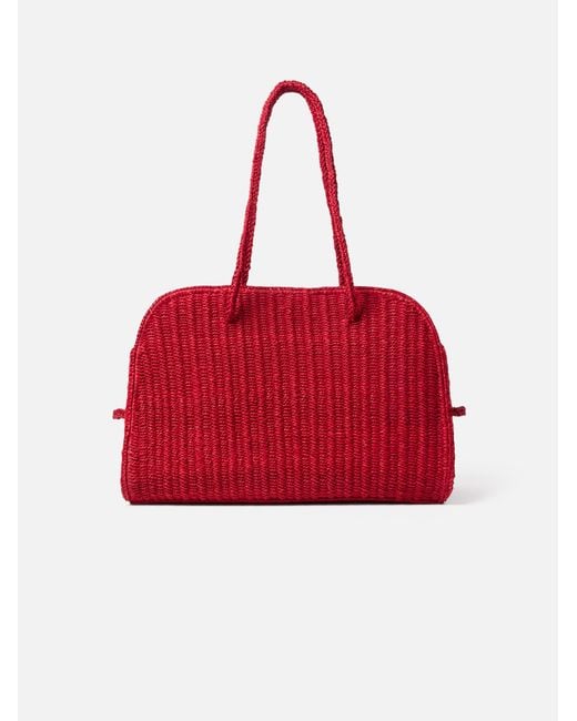 Jacquemus Red The Turismo Bowling Bag