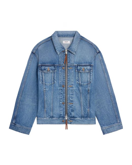 Céline Blue Trucker Jacket for men