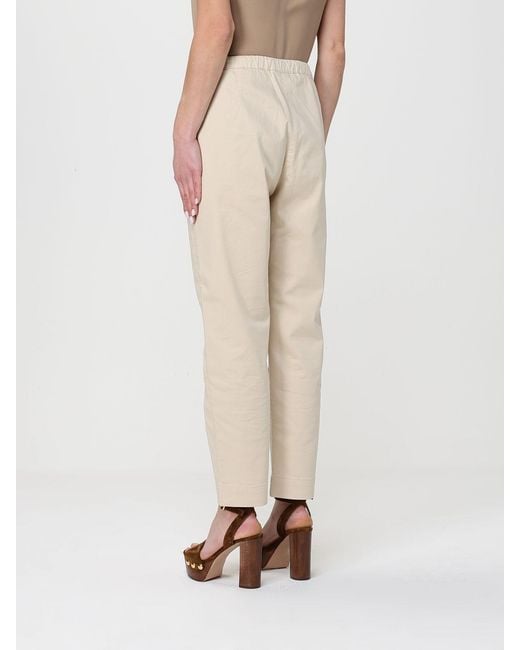 Max Mara Natural Mmlmara Drawstring Trousers