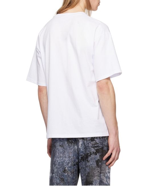 DIESEL White T-Boxt-Od T-Shirt for men