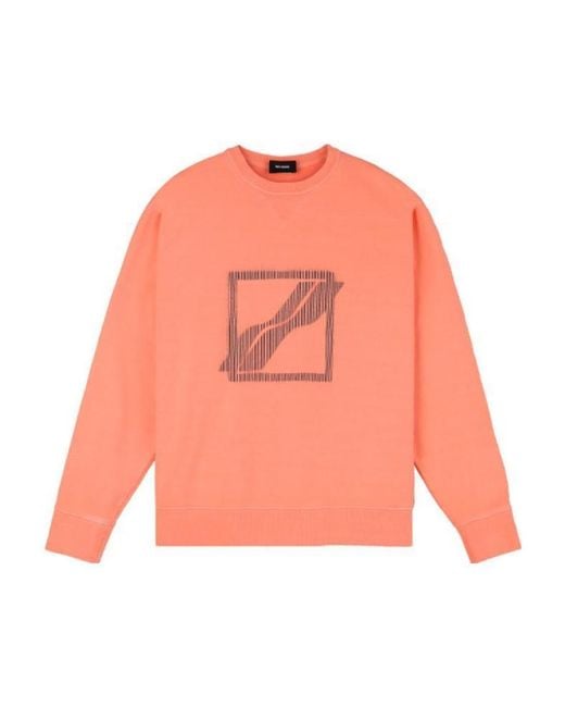 we11done Orange Logo Sweater