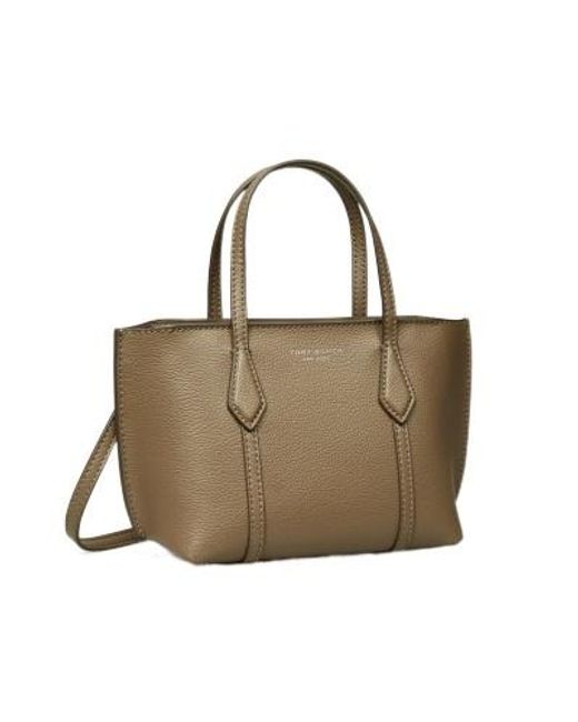 Tory Burch Natural Mini Perry Tote Bag