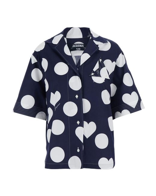 Jacquemus Blue Shirt
