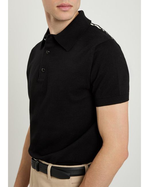 Givenchy Black Short Sleeves Shoulder Inserts for men
