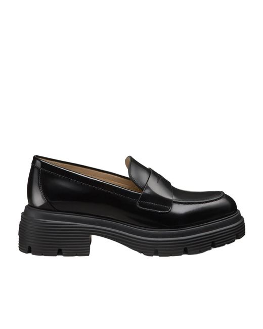 Stuart Weitzman Black Hudson Lite Loafer
