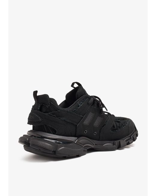 Balenciaga Black Track Low-Top Sneakers for men