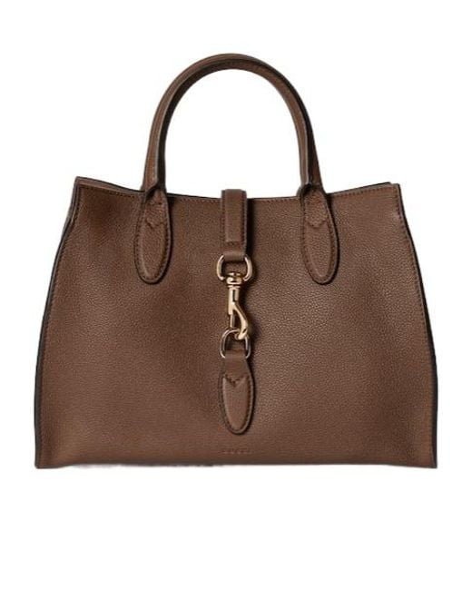 Gucci Brown Medium Tote Bag