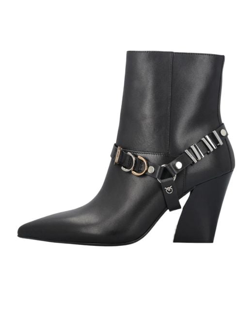 Pinko Black 85Mm Viola 02 Boots