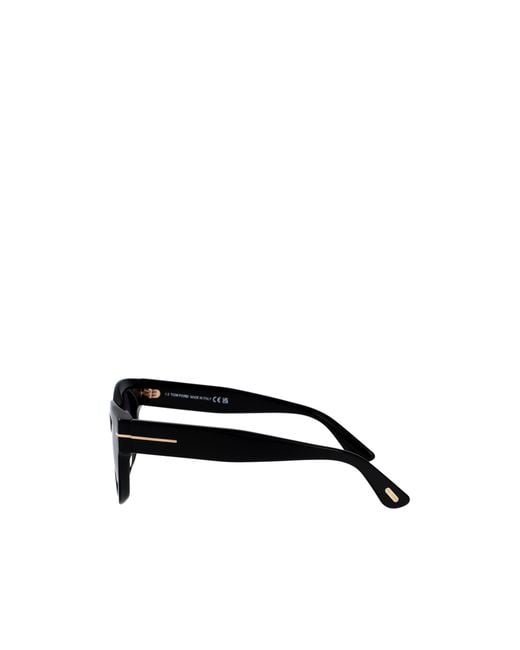 Tom Ford Multicolor Eyewear Round Frame Sunglasses