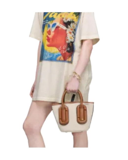 Marc Jacobs Multicolor Babe Small Tote Bag