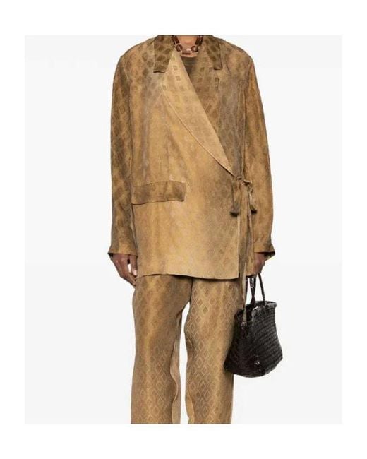 Uma Wang Natural Long-Sleeved Jacket