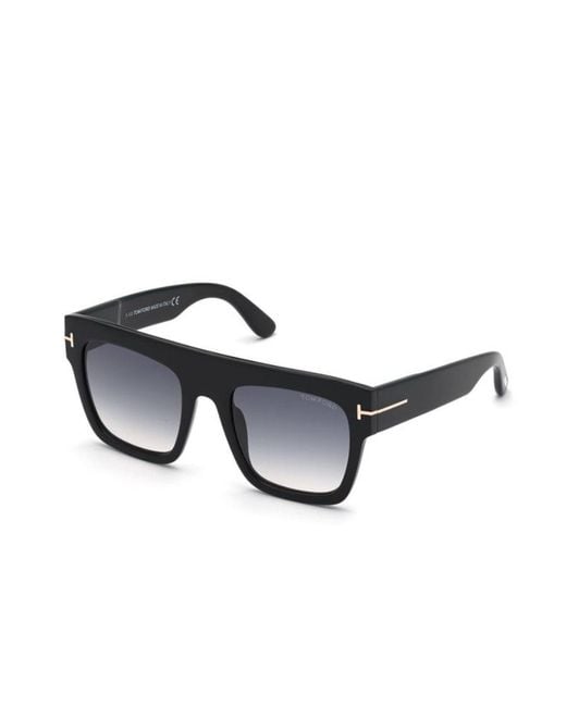 Tom Ford Blue Geometric Sunglasses for men