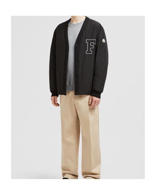 Moncler Black X Frgmt Anise Short Down Jacket for men