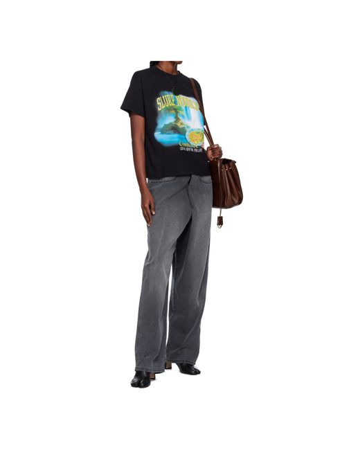 Lu'u Dan Black Slurp Noodles Box T-Shirt for men