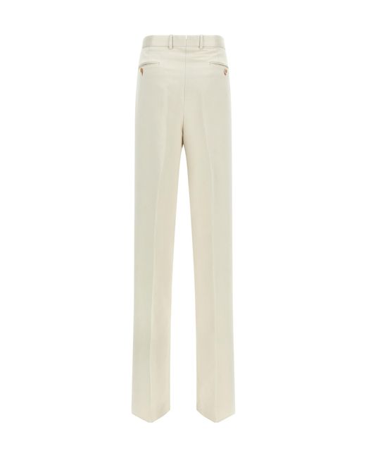 Tom Ford Natural Pleat Straight-Leg Pants for men