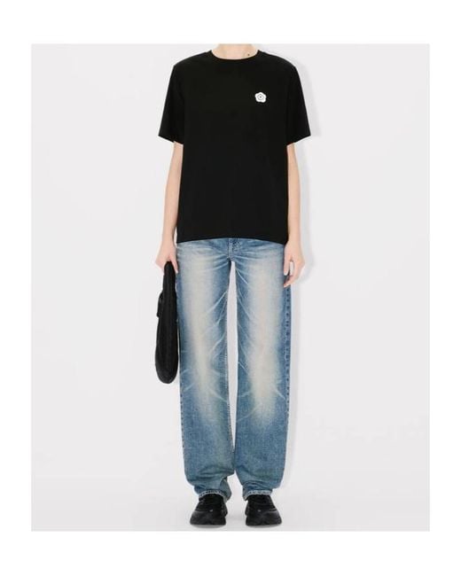 KENZO Black Boke Flower 2.0 Crewneck T-Shirt