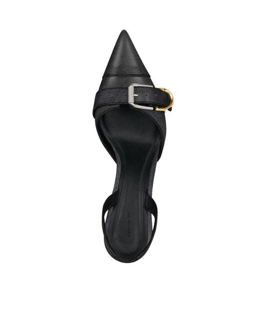 Givenchy Black Voyou Slingback Pumps