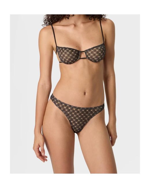 Missoni Multicolor Glitter Pattern Bikini