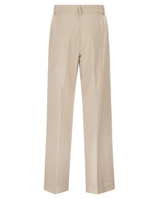Weekend by Maxmara Natural Wkdcorone Straight Leg Chino Pants