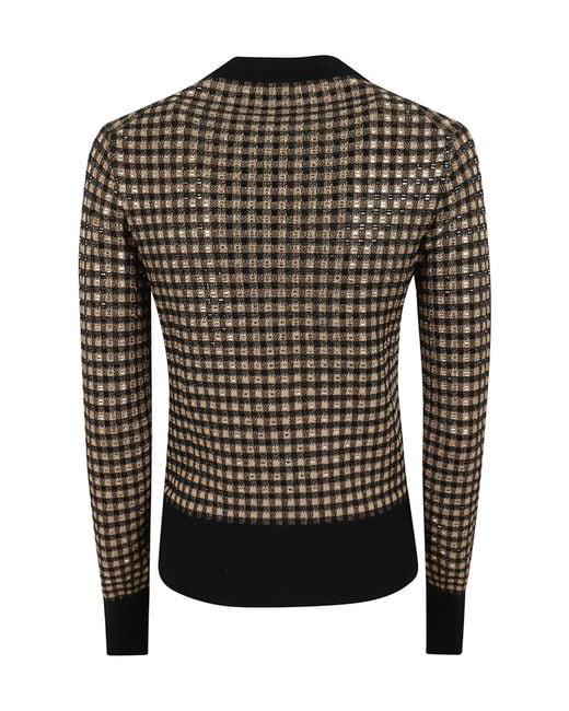 Ermanno Scervino Black Long-Sleeve Cardigan