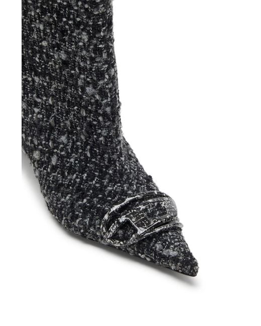 DIESEL Black D-Venus Boots