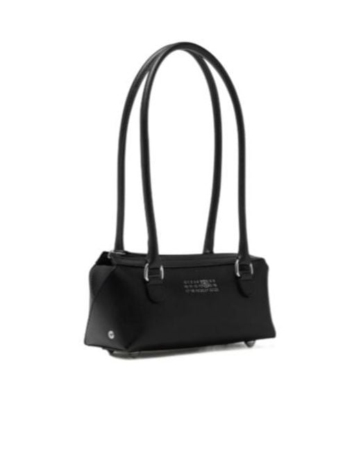 MM6 by Maison Margiela Black Bauletto Shoulder Bag