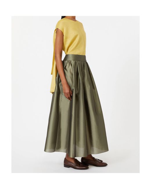 Max Mara Yellow 'S Talento Sleeveless Top