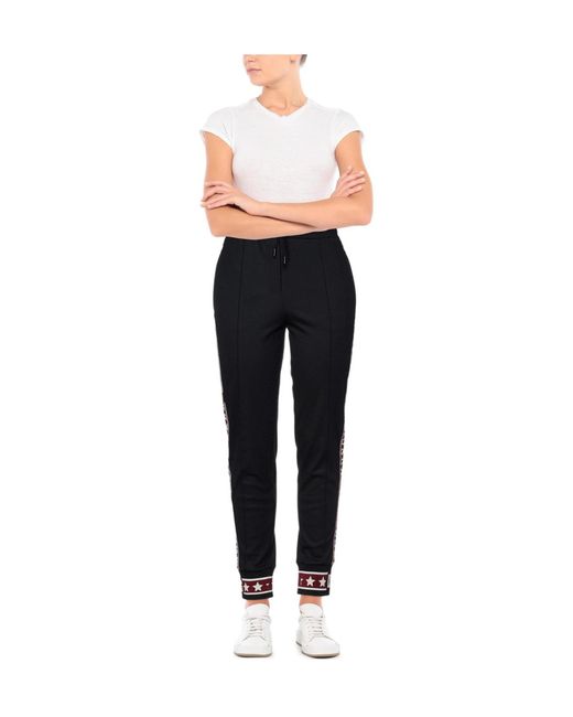 Dolce & Gabbana Blue Solid Long Pants