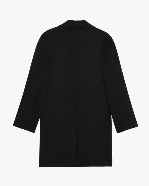 Saint Laurent Black Coat for men