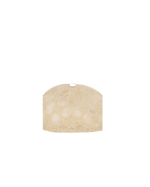 Gucci Natural Lace Vintage Baseball Cap