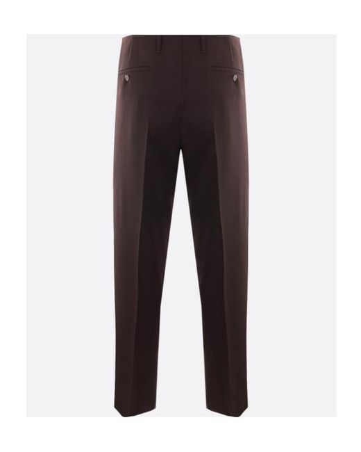 Prada Multicolor Pleated Tailored Trousers for men