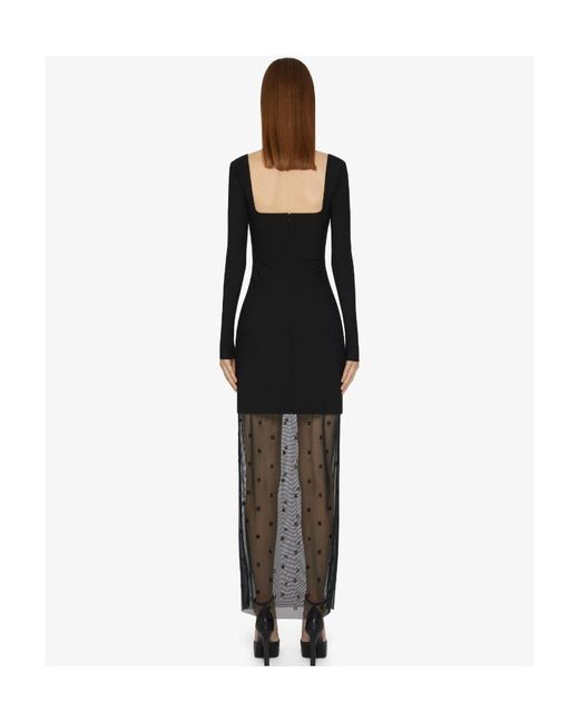 Givenchy Black Long Dress