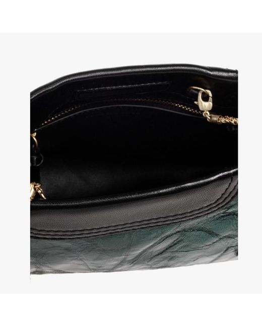 Dries Van Noten Green Chain Shoulder Bag