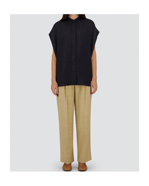Herno Black Lucent Cady Top