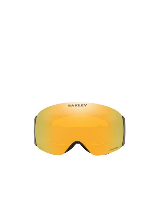 Oakley Yellow Geometric Goggles for men